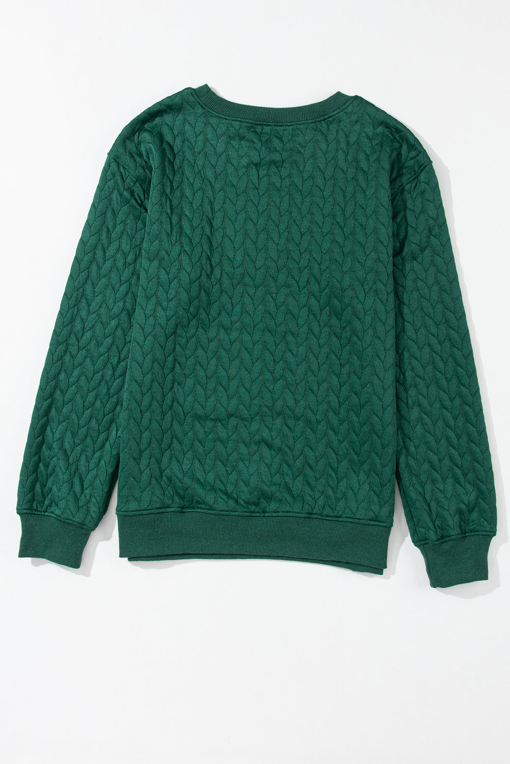 Green nerastro Merry e luminoso Felpa pullover per cavi per cavi