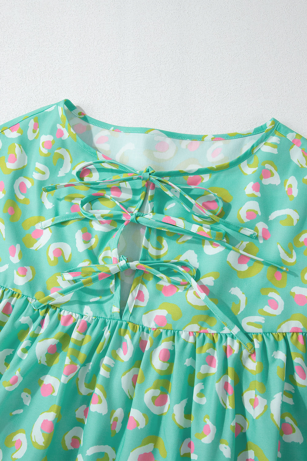 Chemisier babydoll à lacets et manches lanternes *-A WOMAN WE LOVE