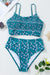 Bikini Mignon Smo Smoked con estampado floral azul