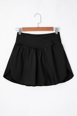 Crusted high-waisted bath skirt *