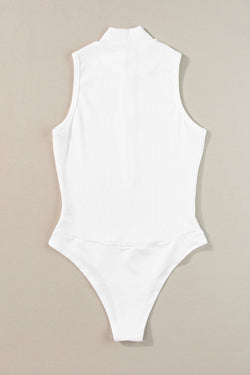 White body without ribbed with rising collar *