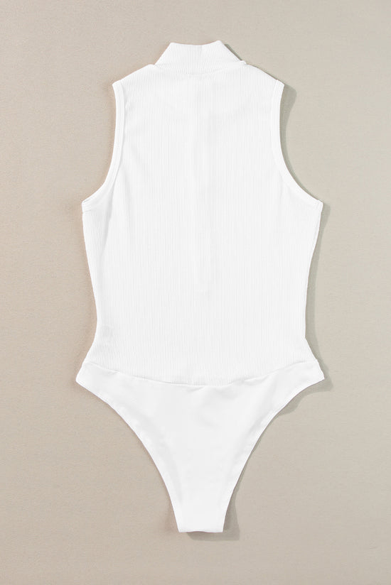 White body without ribbed with rising collar *