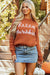 Flamingo hello pumpkin graphics sweater