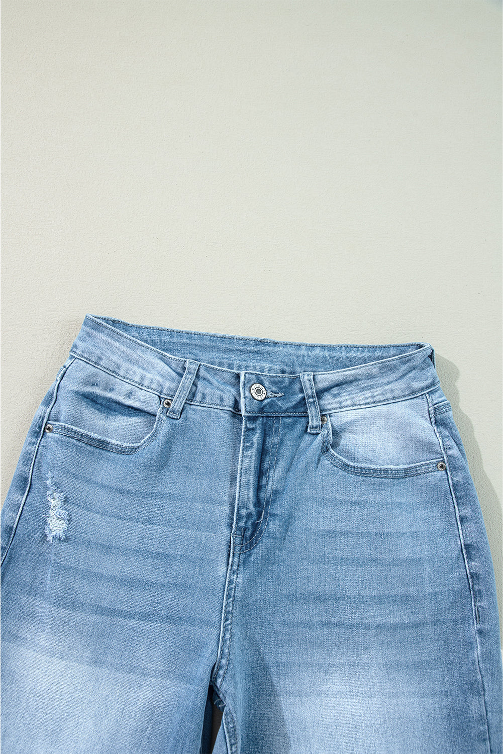 Myosotis High Rise Shift Send Jeans rectos