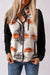 Chaqueta de moda occidental azteca floue multicolor