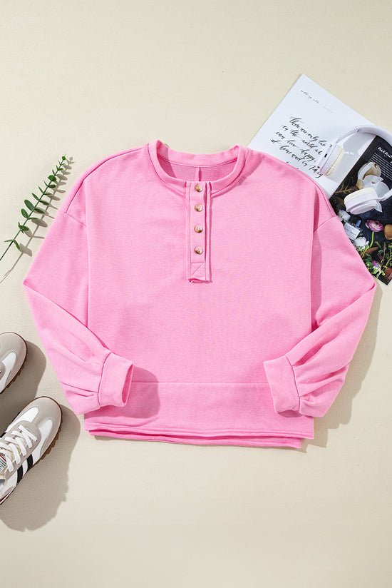 Ample Sweatshirt with United Pink Boutheter Bouthe