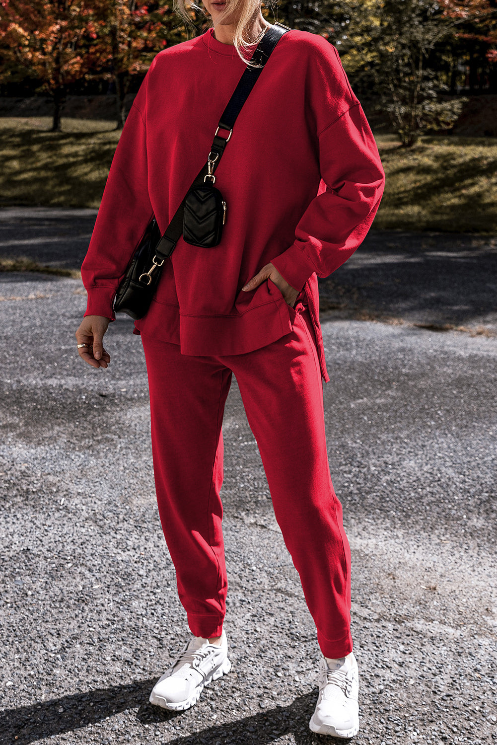 Ensemble pull-over et pantalon skinny *-A WOMAN WE LOVE