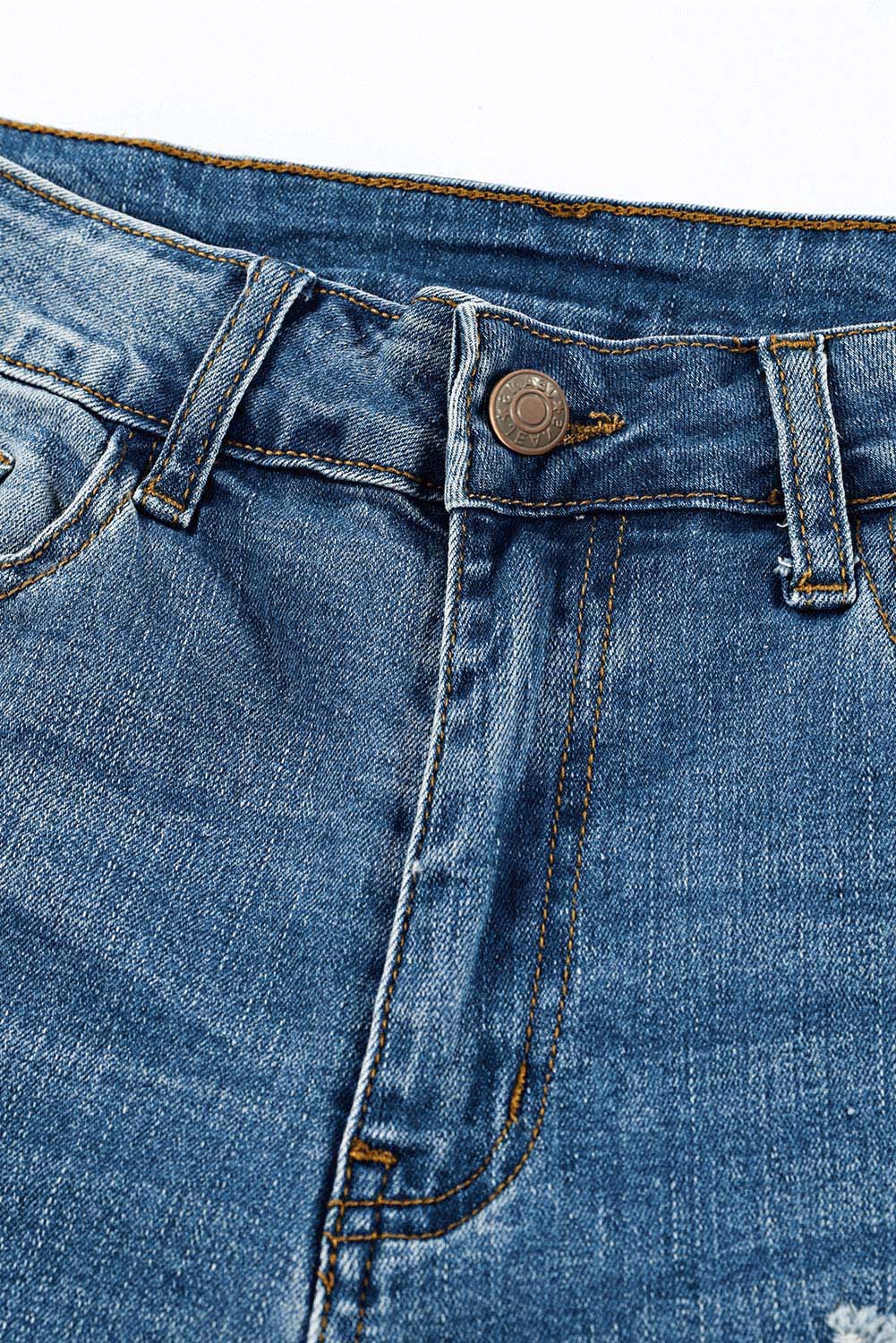 Tasche abbottonate jeans in difficoltà