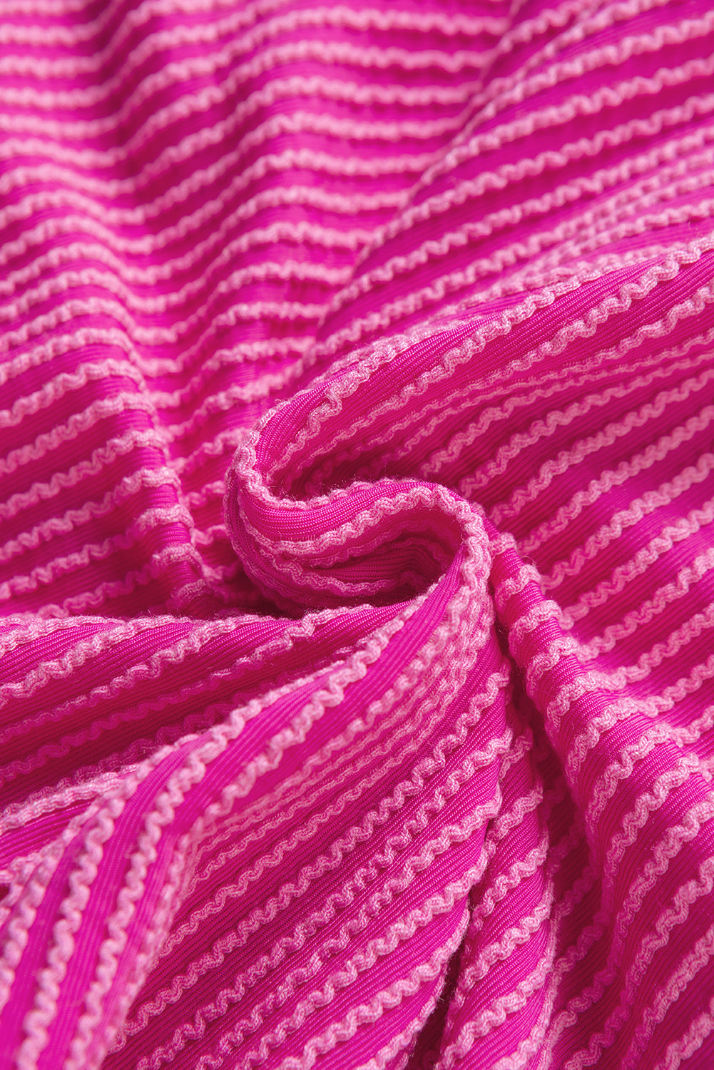 Pantaloncini a gamba larga tasca di carico rosa brillante