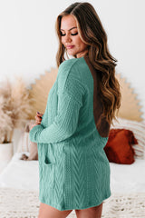 Canton - Cardigan texturé uni ouvert sur le devant avec poche-A WOMAN WE LOVE
