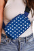 Star -printed shoulder bag Bluing Independent Day Flag