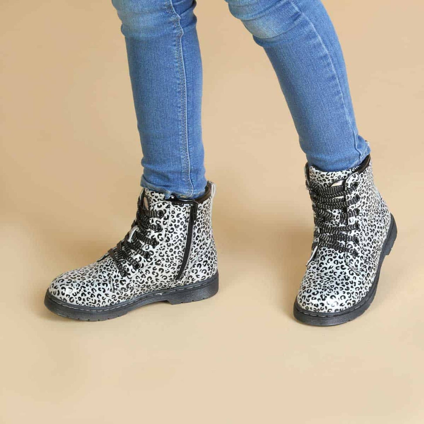 Bottes de cheville brillantes