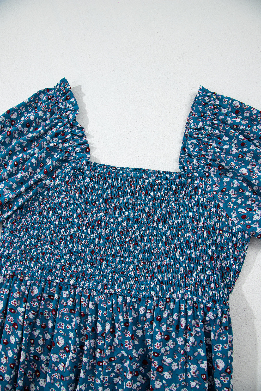 Combinaison bleue vintage bohème florale *-A WOMAN WE LOVE