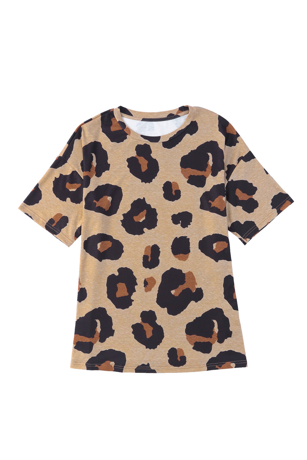 Freund Leopard drucken lose T -Shirt