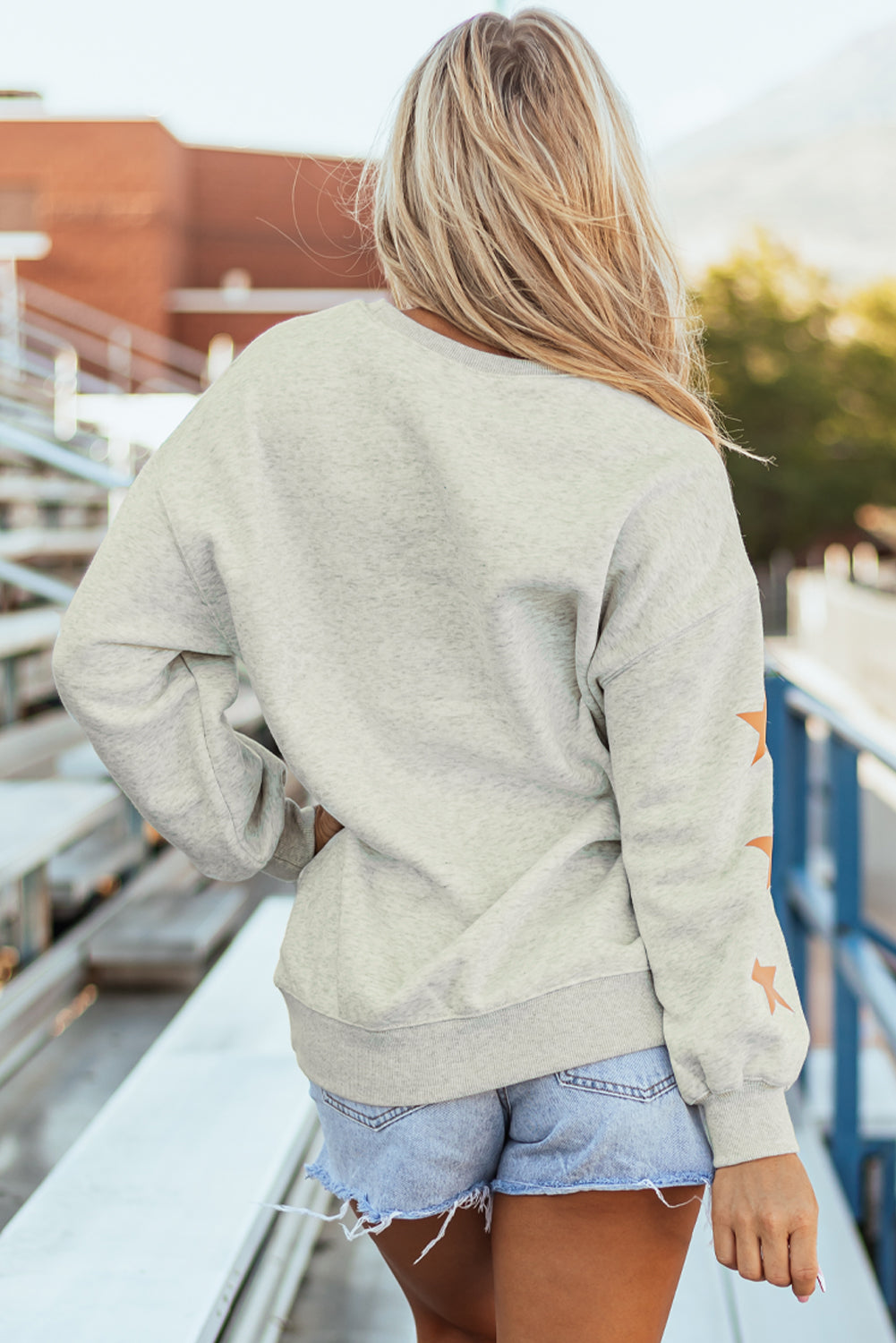 Sweat-shirt graphique Pamplemousse Orange Game Day