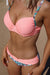 Set of bikini push-ups padded pink sexy