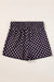 Sports Shorts High Leopard Brown