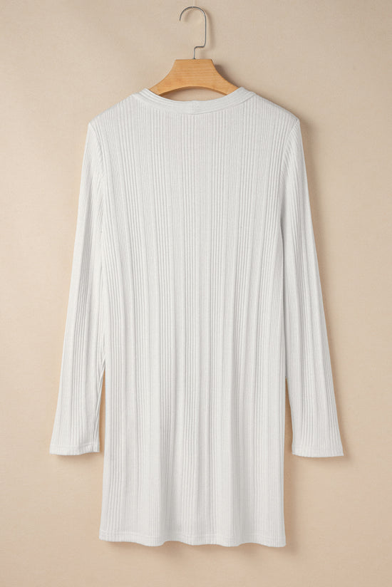 Cordigasy Cordigan Cibed buttoned tunic white white