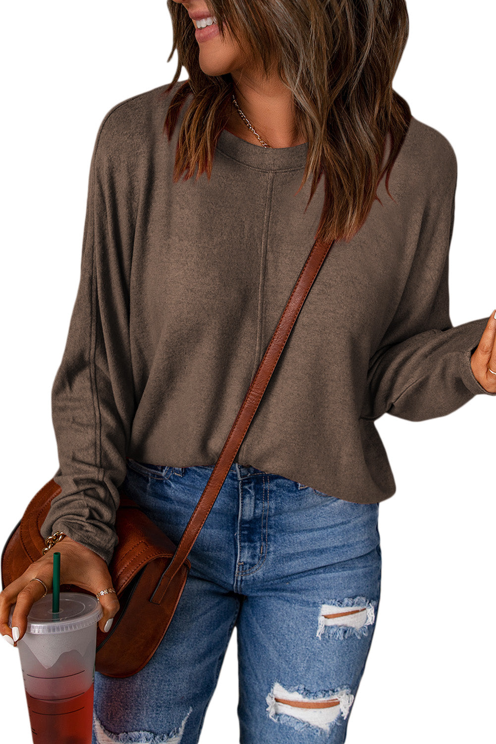 Long sleeve top patchwork *