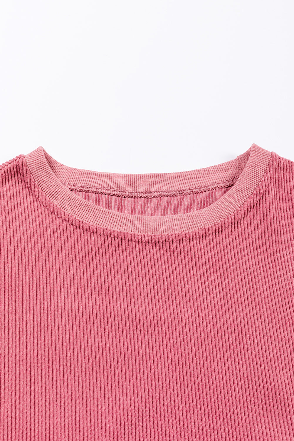 Sudadera de gran tamaño rosa rosa de fresa