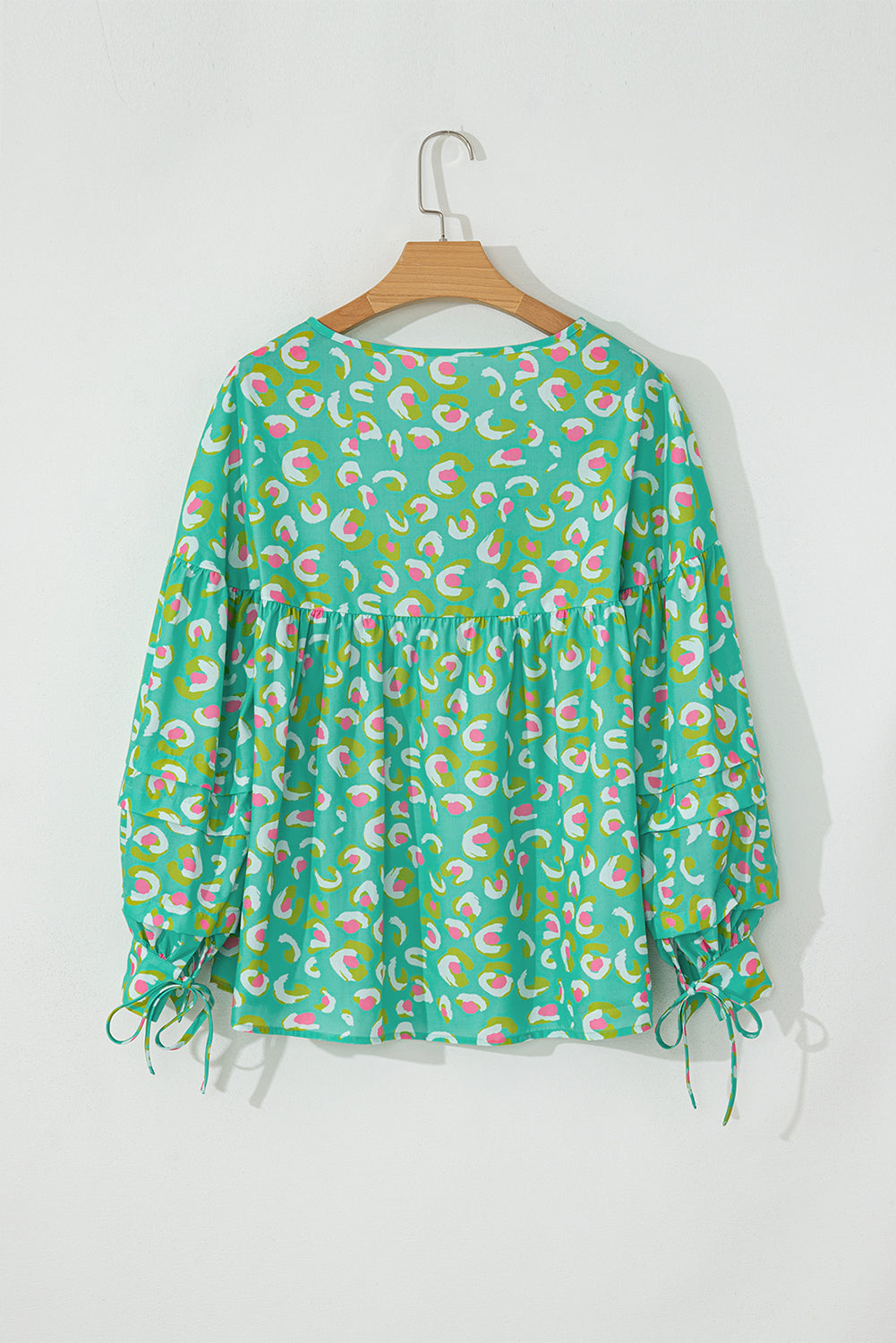Chemisier babydoll à lacets et manches lanternes *-A WOMAN WE LOVE