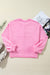 Ample Sweatshirt with United Pink Boutheter Bouthe