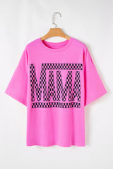 Camiseta grande de tamaño de mamá *