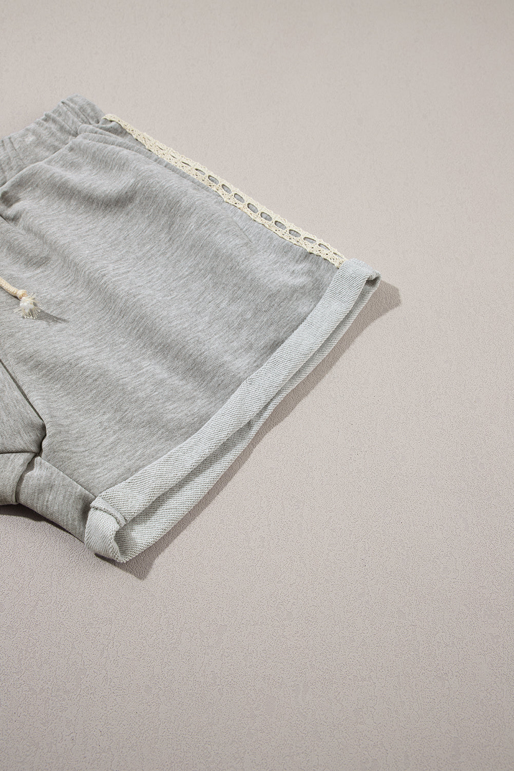 Sweat à capuche et shorts sans manches gris