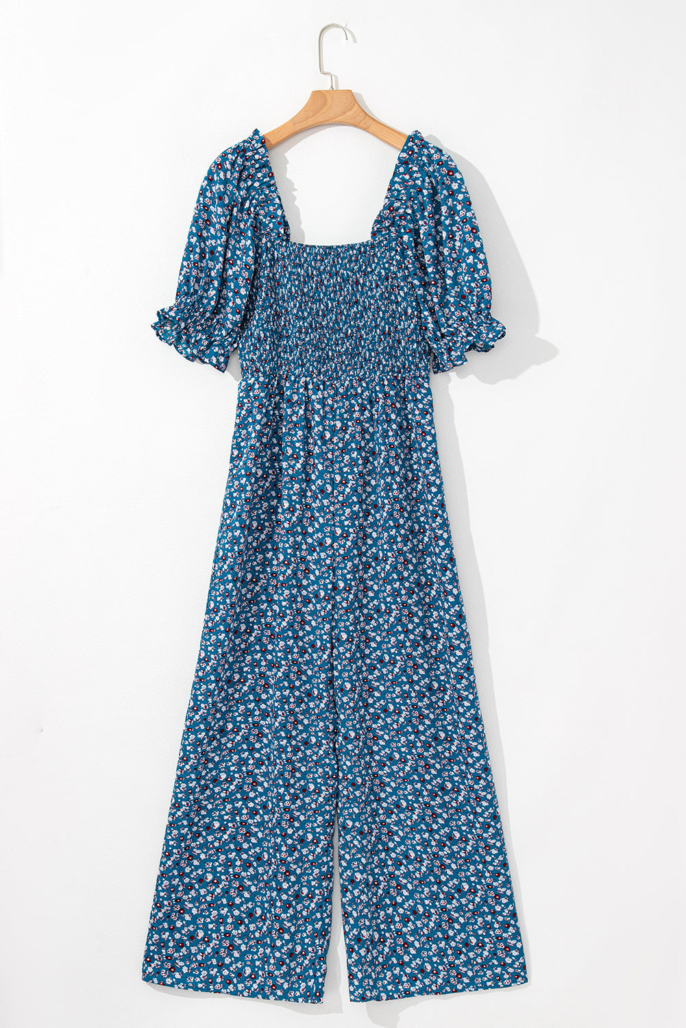 Combinaison bleue vintage bohème florale *-A WOMAN WE LOVE