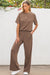 2-piece set T-shirt and wide legs pants *