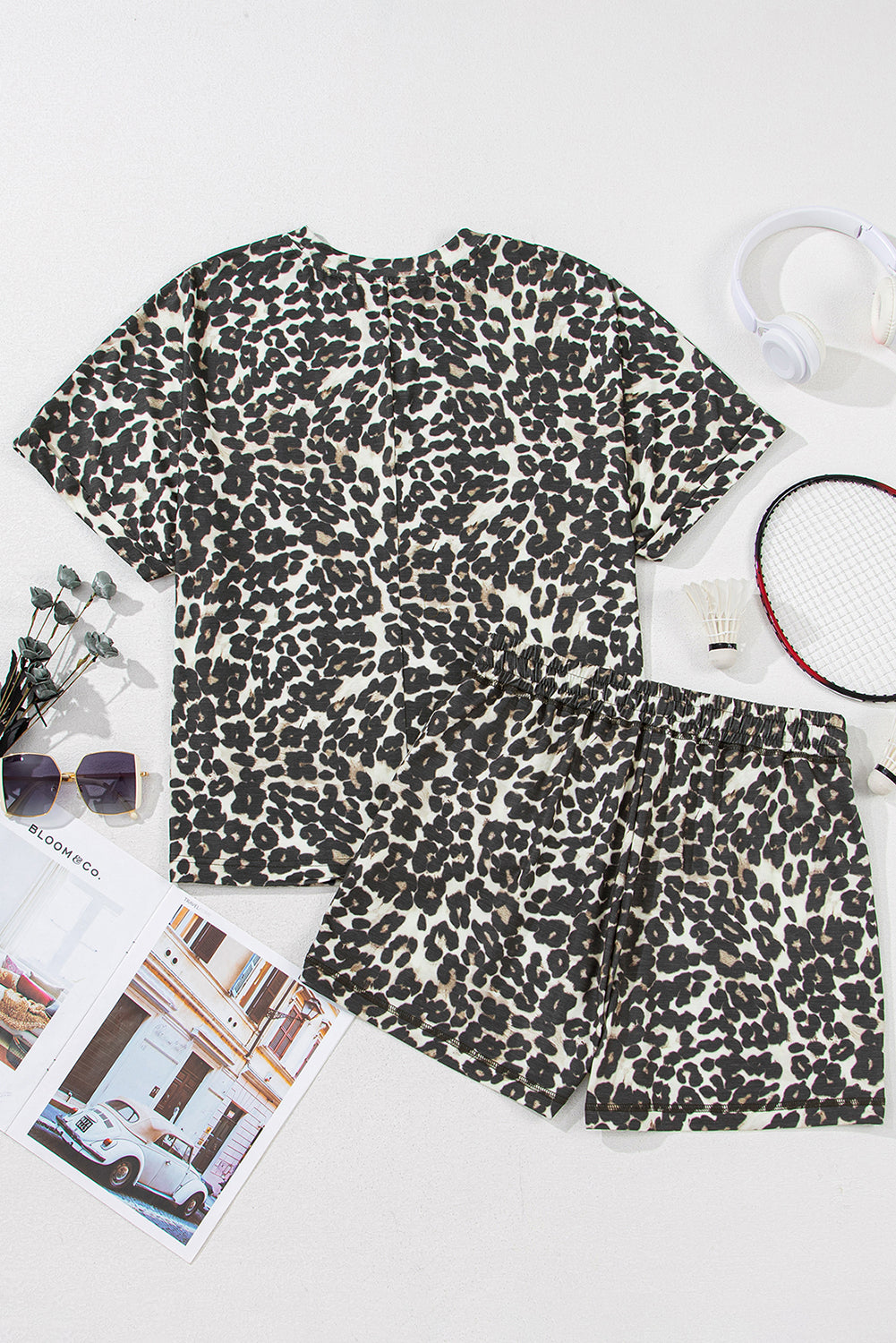 Ensemble d'intérieur t-shirt et short décontracté *-A WOMAN WE LOVE