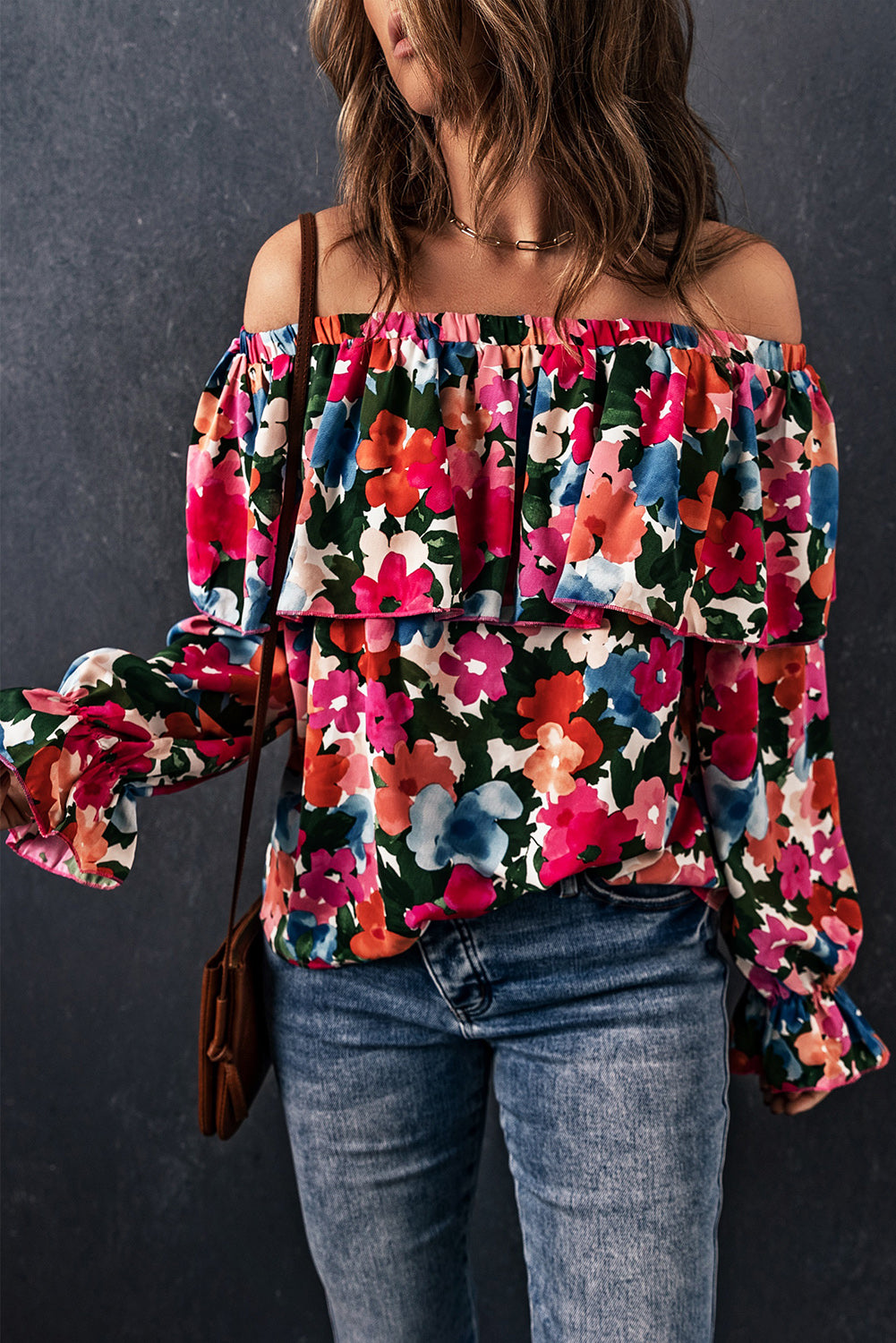 Blouse à volants e-A WOMAN WE LOVE