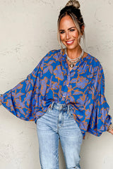 Chemise ample boutonnée à manches chauve-souris *-A WOMAN WE LOVE