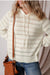 White hooding sweater in ruglan stitching knitted knit