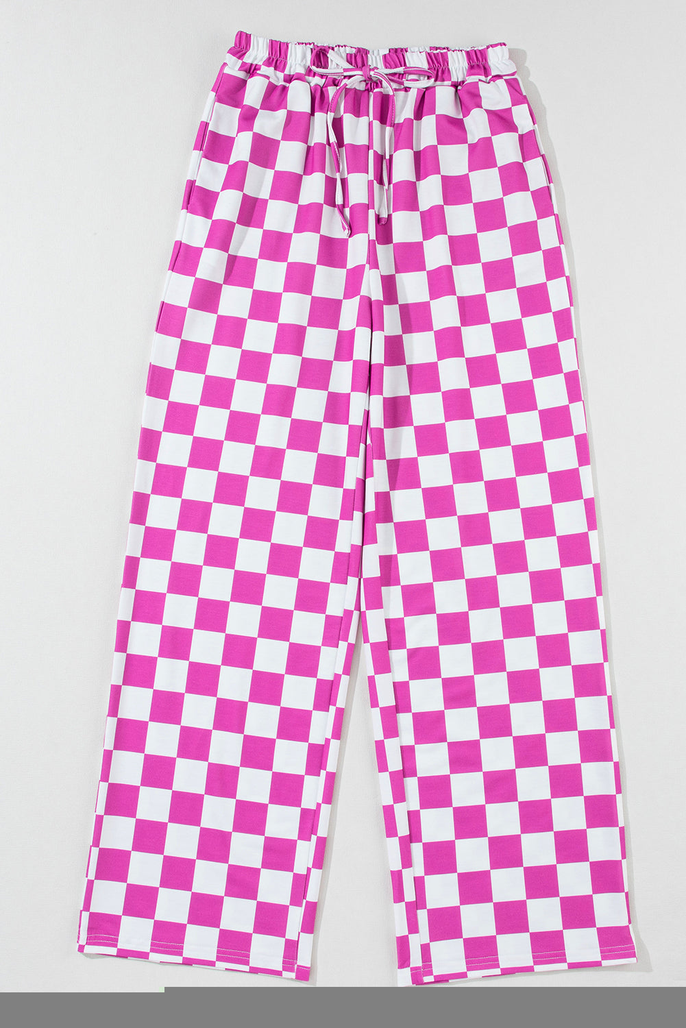 Set da tunta e pantaloni da stampa rosa brillante