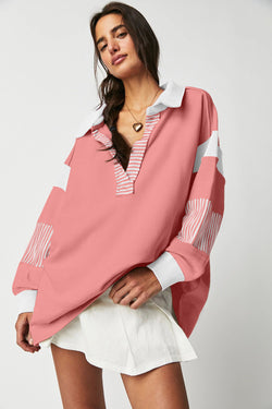 Striped relaxed sweatshirt *