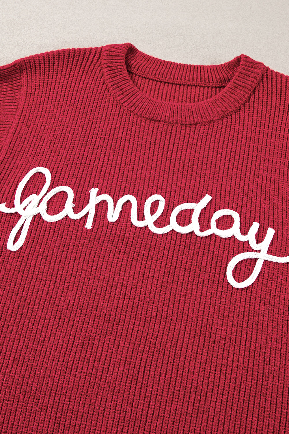 Racing Red Game Day Rugby Football Season Pull Vest
