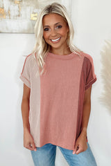 T-shirt with tight-shaped neck *