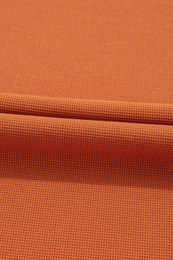 Orange Territo Knitting Orange con bloque de color *