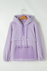 Sudadera con capucha de frutas con bolsillo colado y cordón de apriete liberable