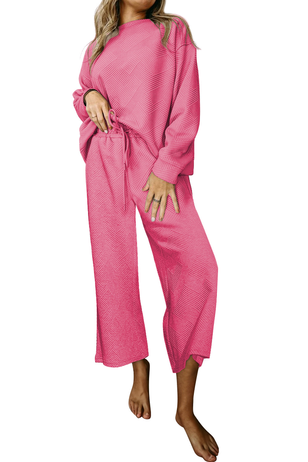 Strawberry Pink Ultra Ultra testurite da 2 pc Slouchey Outfit