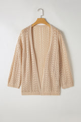 Cardigan ouvert sur le devant en tricot *-A WOMAN WE LOVE