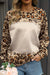 Raglan lanching swallowed leopard brown