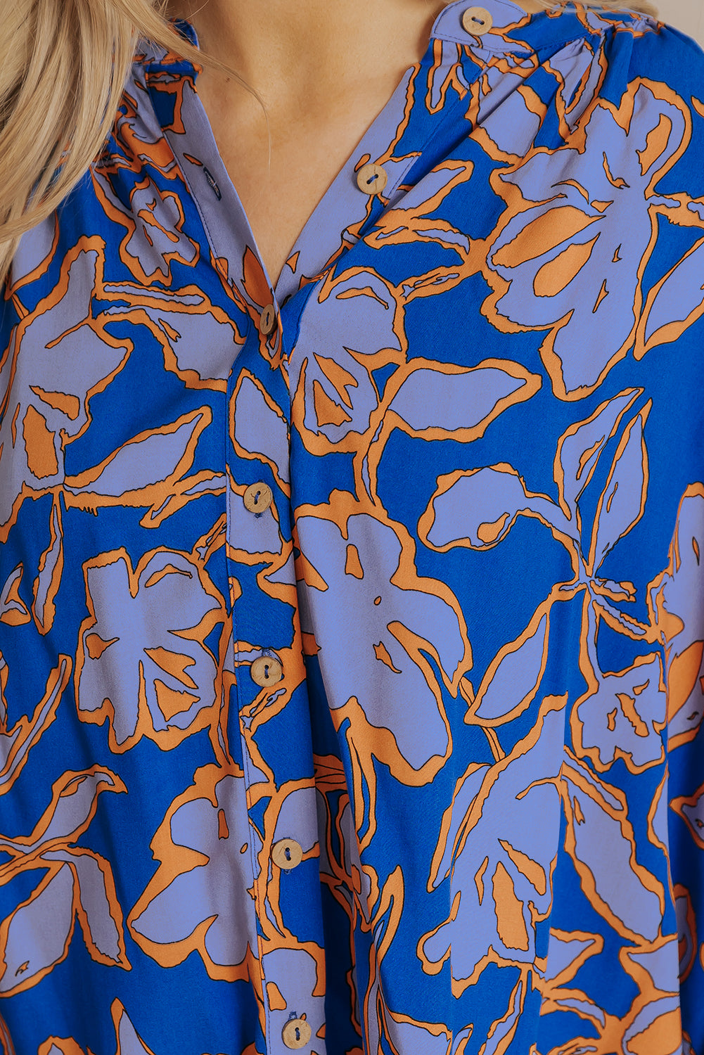 Chemise ample boutonnée à manches chauve-souris *-A WOMAN WE LOVE
