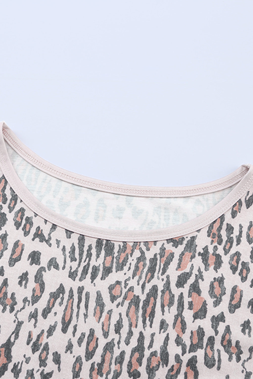 Leopard Animal Print Casual T-Shirt