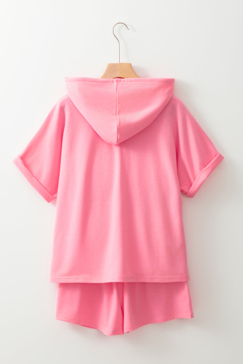 Ensemble haut et short Henley à capuche *-A WOMAN WE LOVE