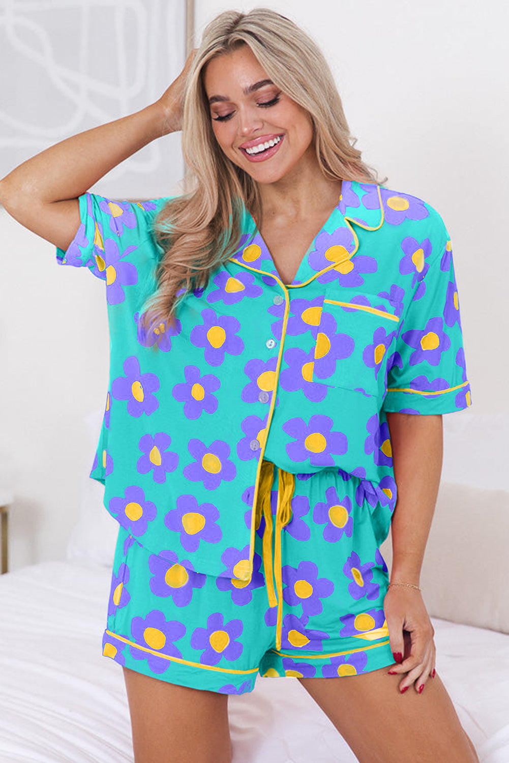 Ensemble pyjama chemise à manches courtes *-A WOMAN WE LOVE