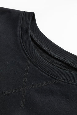 Black loose sweatshirt with pockets *