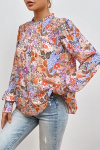 Multicolored flowery blouse *