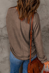 Long sleeve top patchwork *